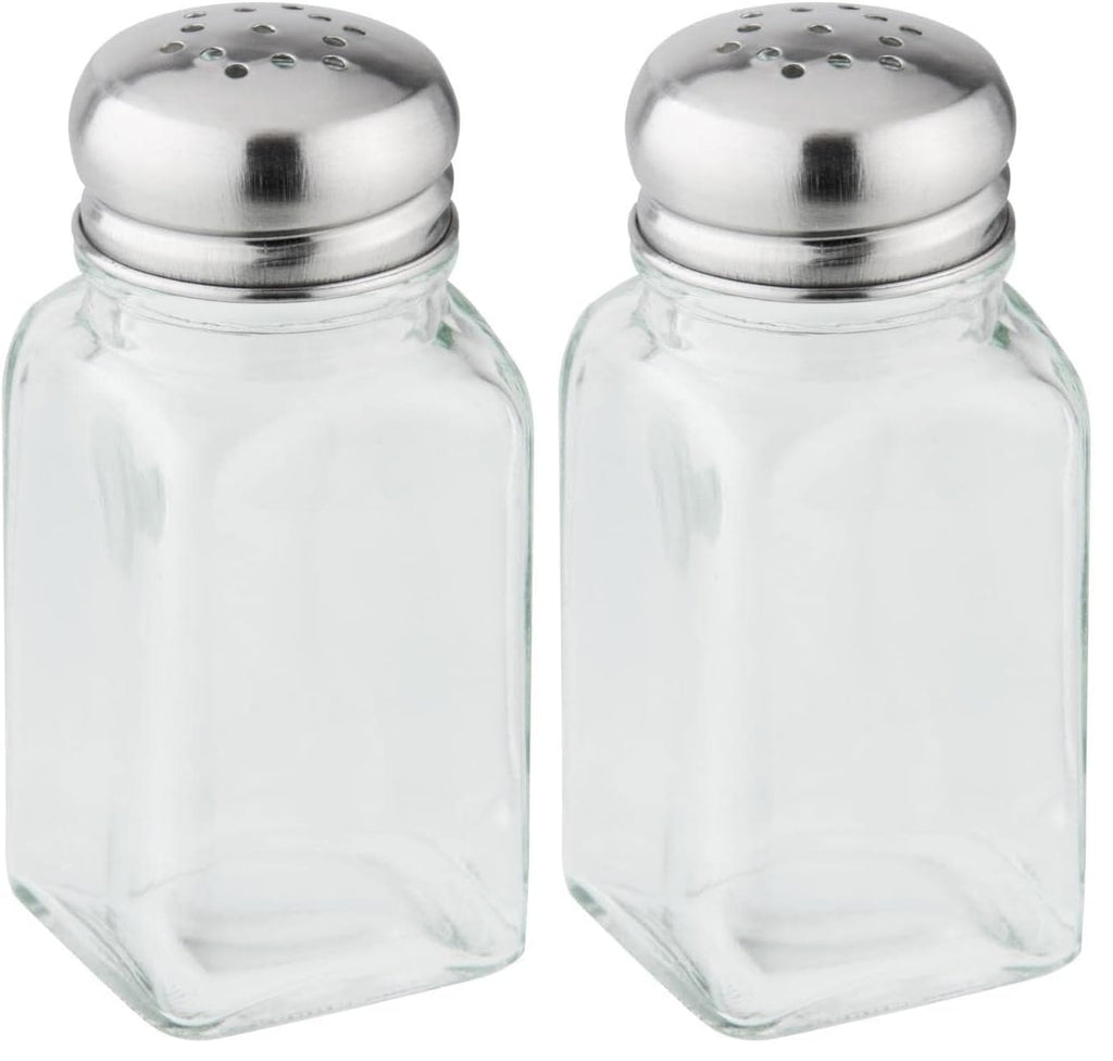 Fackelmann 46874.0 Seasoning Dispenser, Glass, Transparent, 9.5 x 4 x 4 cm
