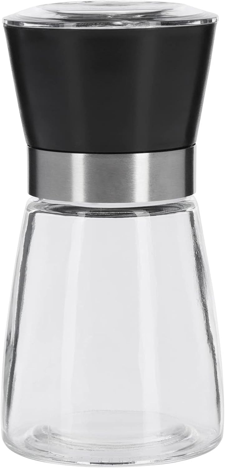Westmark 63542260 Adjustable Ceramic Spice Grinder Glass/Plastic Black/Silver/Transparent