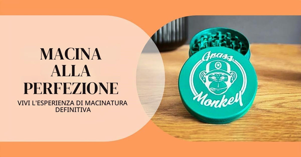 Basic Metal Grinder - 4 Pieces, Diameter 5.5 cm, Green, Robust Herb Grinder with Pollen Strainer and Shovel, Compact and Durable