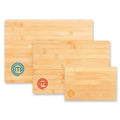 MasterChef Taglieri Legno, Set Tagliere Cucina in Bamboo, 3 Pezzi: