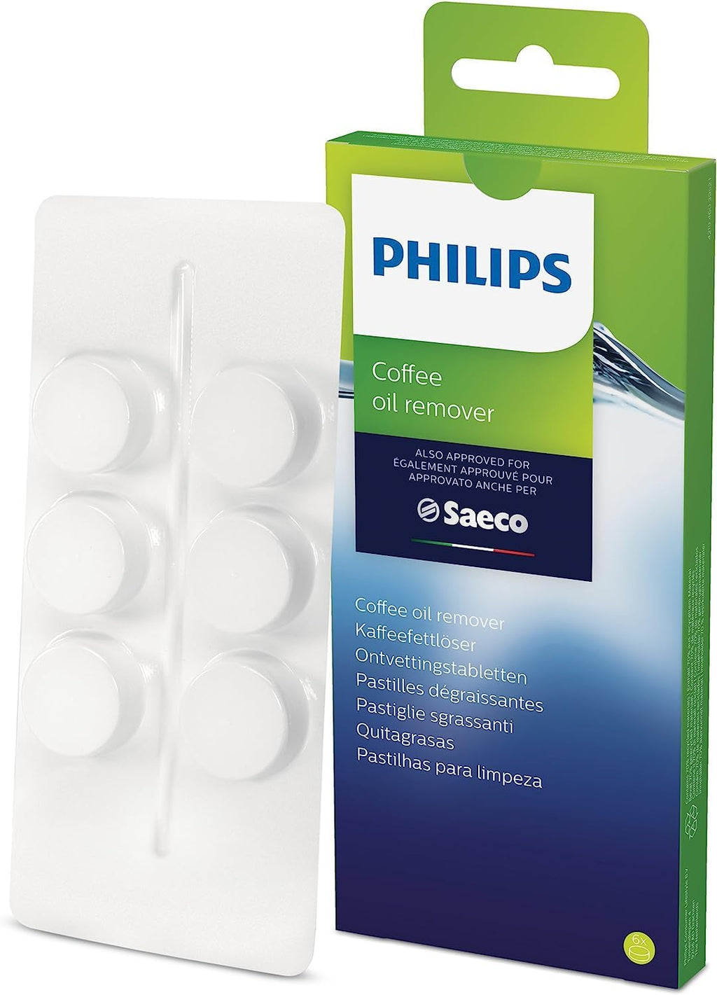 Philips Saeco Filtro Acqua AquaClean, Fino a 5000 Tazze Senza Decalcificare