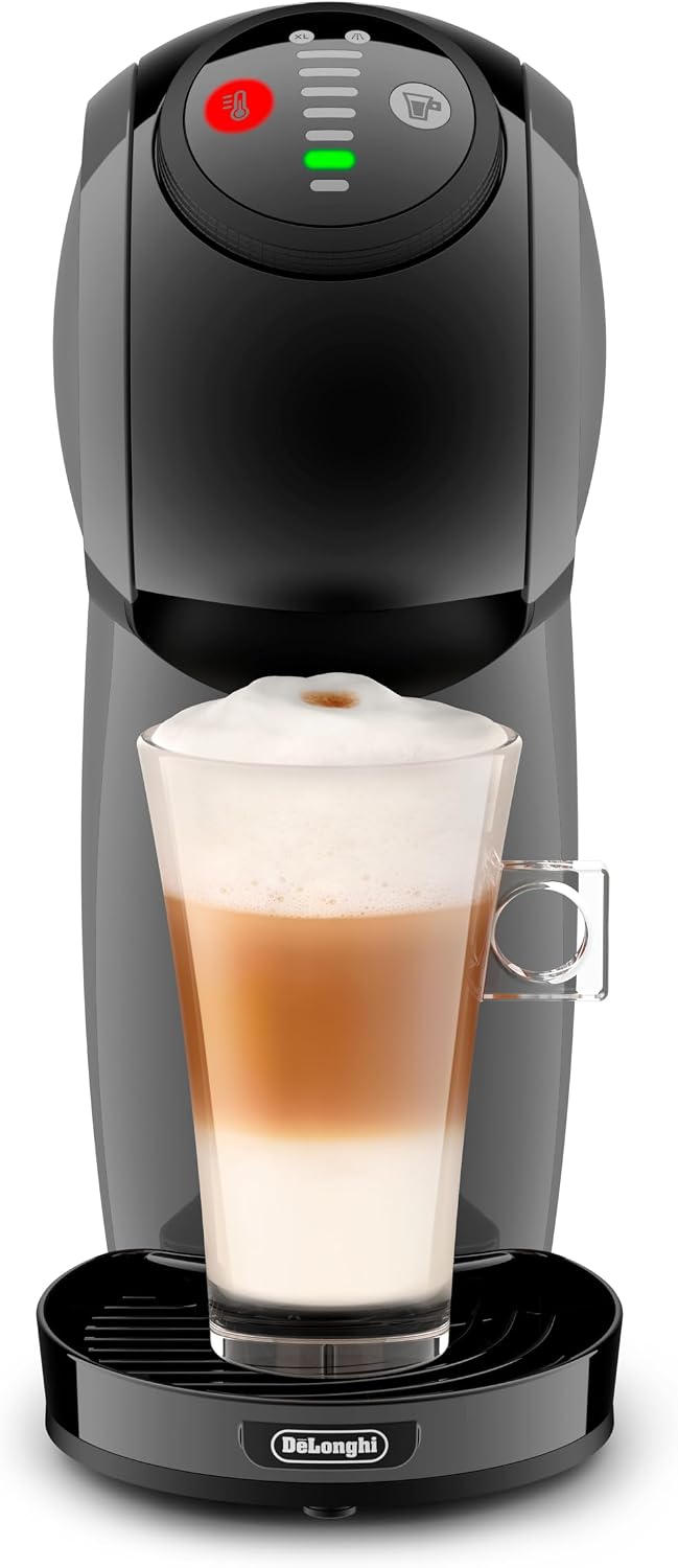NESCAFÉ DOLCE GUSTO De'Longhi Genio S, Macchina per Caffè Espresso e Altre bevande in capsula, Automatica, Antracite
