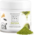 Tè Matcha 100% biologico, 30 g [qualità cerimoniale]. Tè verde biologico in polvere dal Giappone. Tè Matcha biologico. Tè verde Matcha 100% naturale.
