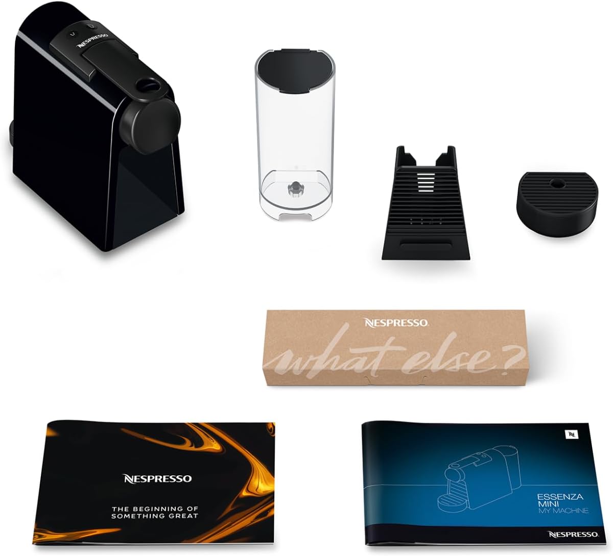 Nespresso Essenza Mini EN85.B, Macchina da Caffè DeLonghi, Nero