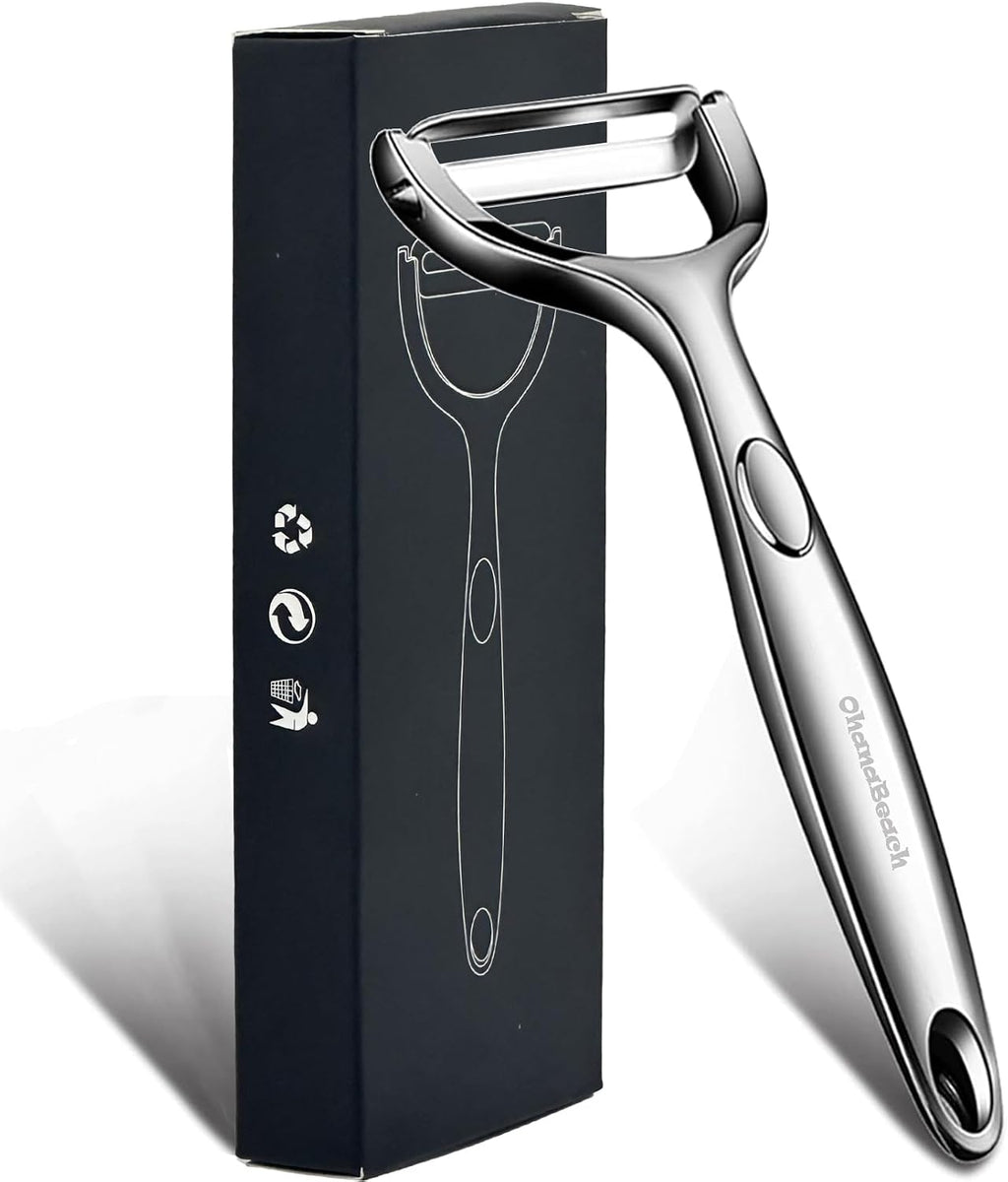 Il pelaverdure è realizzato in acciaio inossidabile, materiale spesso, facile da sbucciare.pela verdure.pelapatate professionale.pela carote.pela patate e verdure.piranha peeler. potapeeler