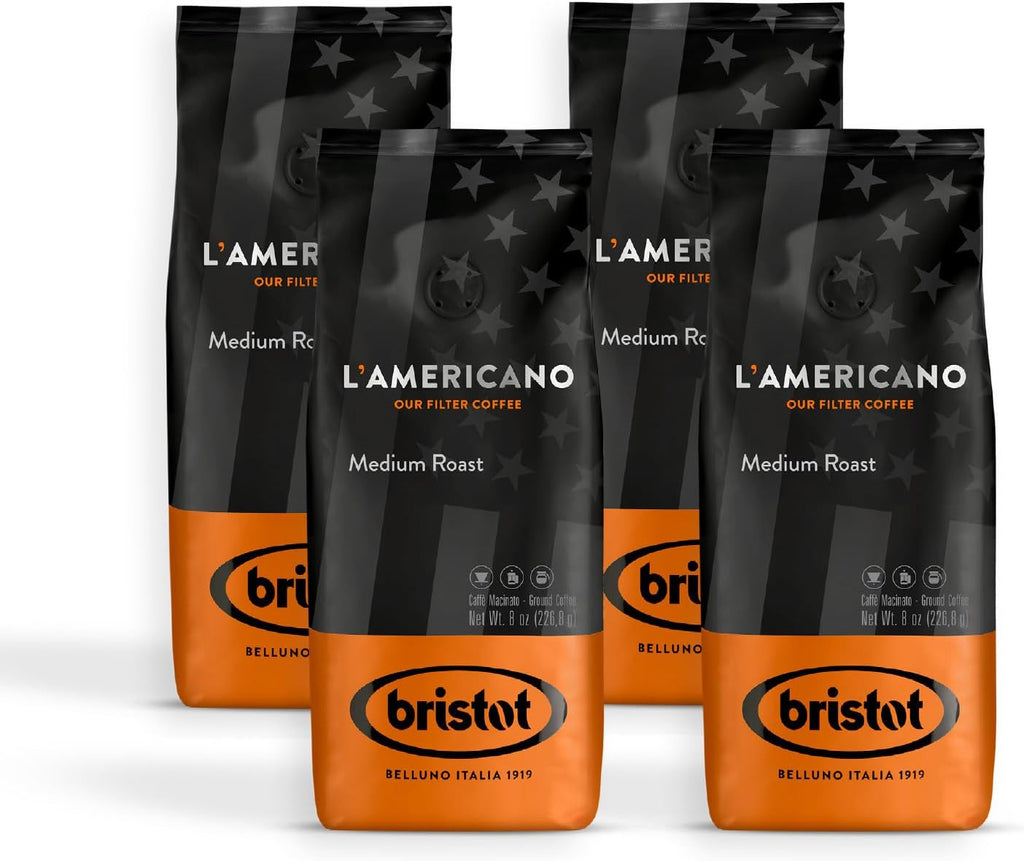 Bristot, Macinato per Filtro Americano Medium Roast - 904g