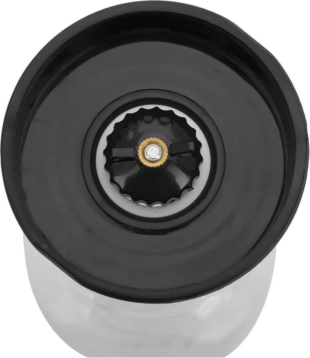 Westmark 63542260 Adjustable Ceramic Spice Grinder Glass/Plastic Black/Silver/Transparent