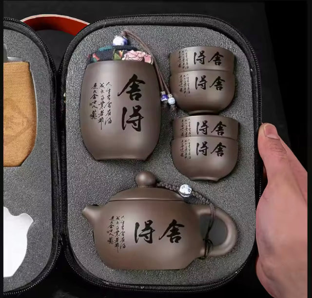 Set da Tè da Viaggio Premium – Kit Portatile Completo con Custodia - Infusée