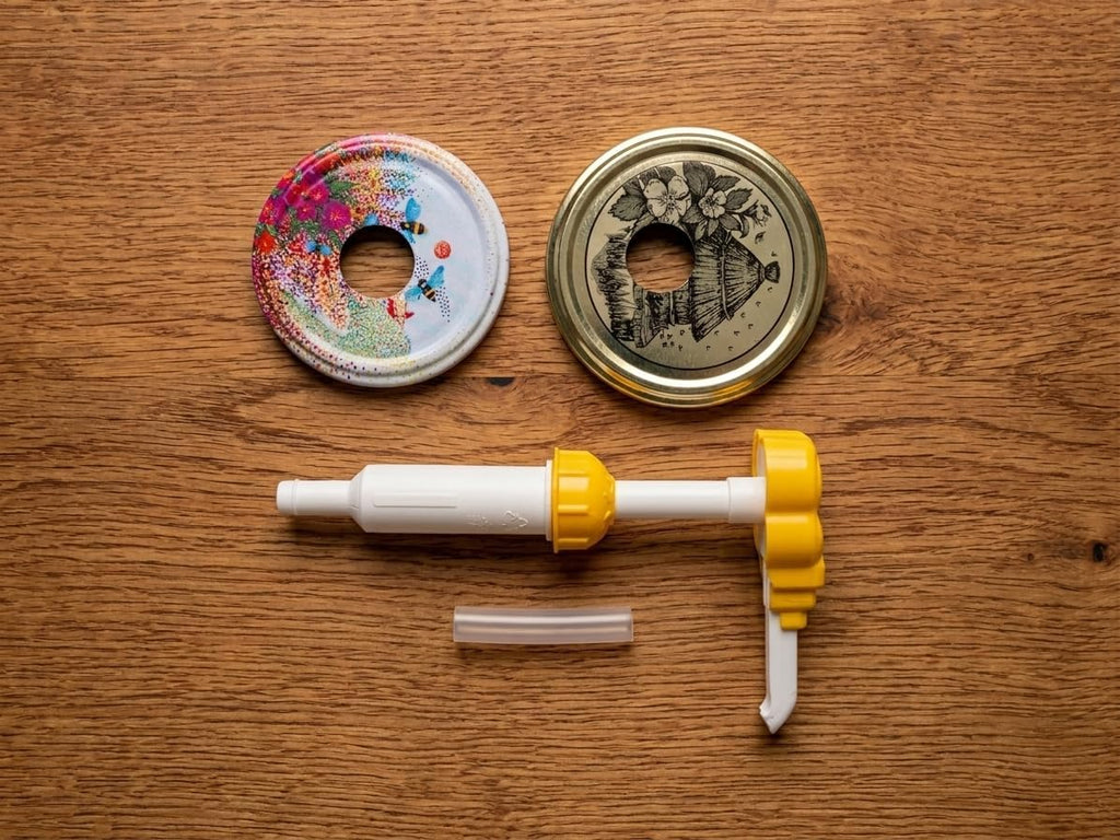 Fiore DOSAMIELE Dispenser in Kit for Honey Certified Italian Quality