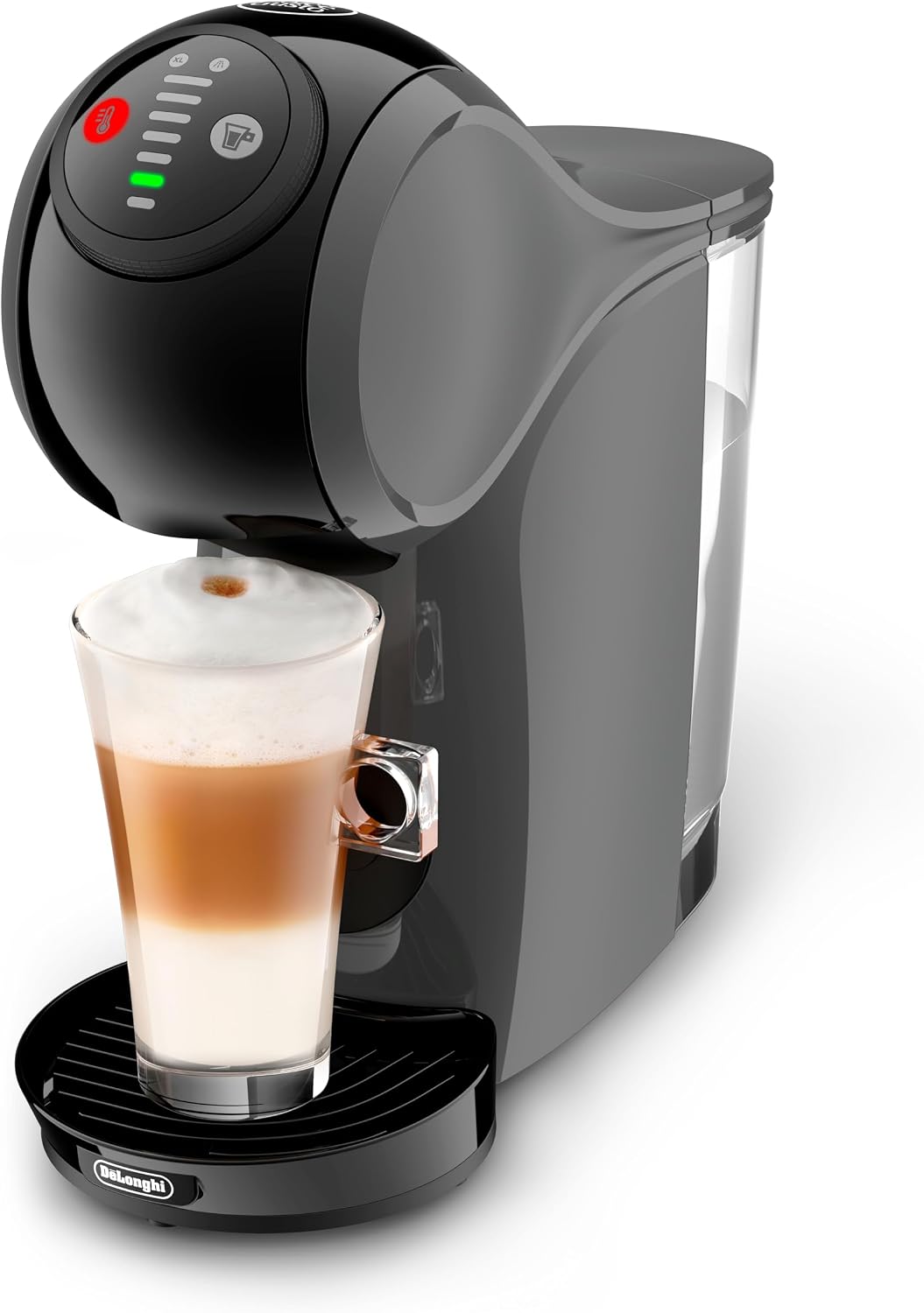 NESCAFÉ DOLCE GUSTO De'Longhi Genio S, Macchina per Caffè Espresso e Altre bevande in capsula, Automatica, Antracite