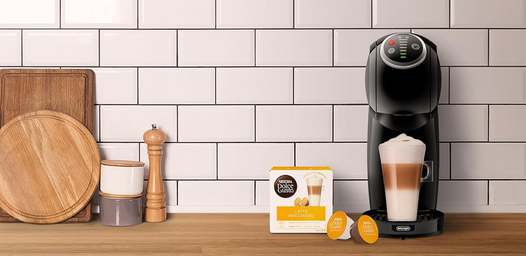 NESCAFÉ DOLCE GUSTO De'Longhi Genio S, Macchina per Caffè Espresso e Altre bevande in capsula, Automatica, Antracite