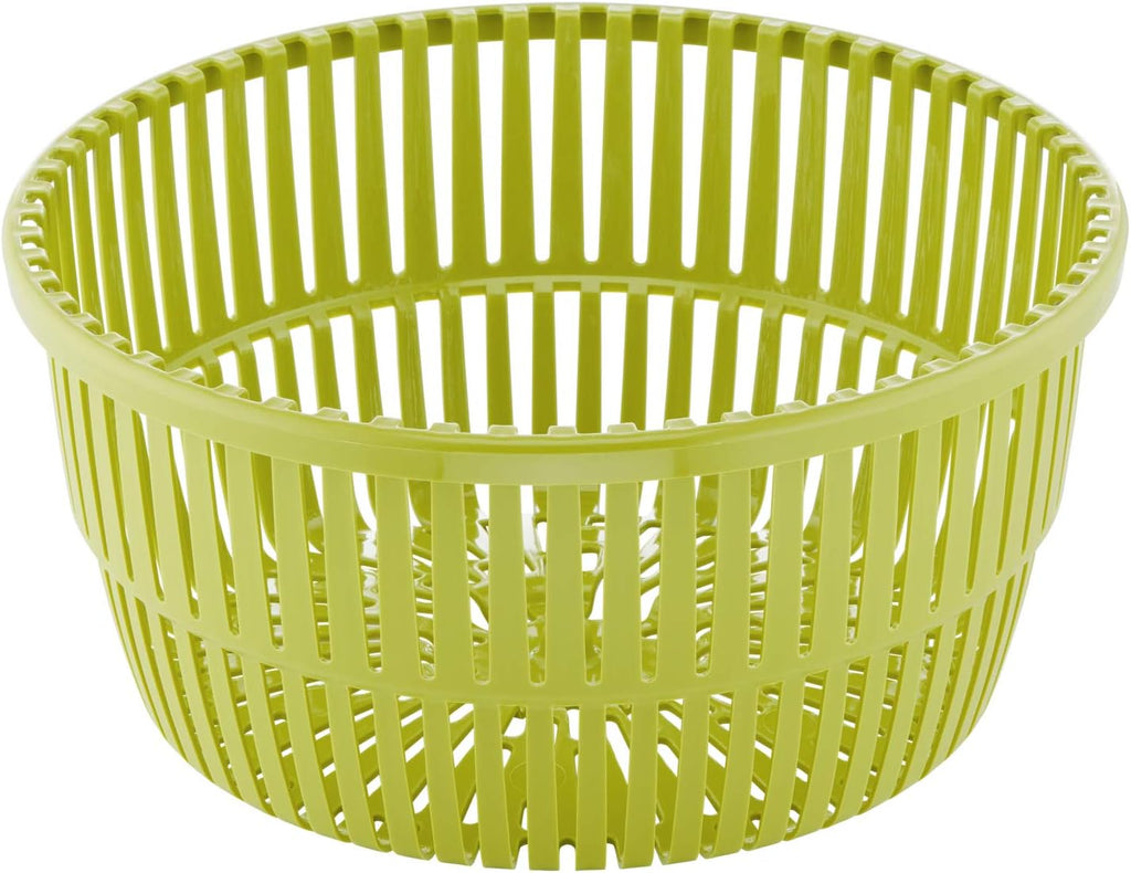 Moulinex Classic Centrifuga per insalata 5 L (5/7 peri), lavabile in lavastoviglie, Essa la insalata in modo semplice e veloce, pulsante stop, prodotto in Francia K1690104, prodotto in Francia