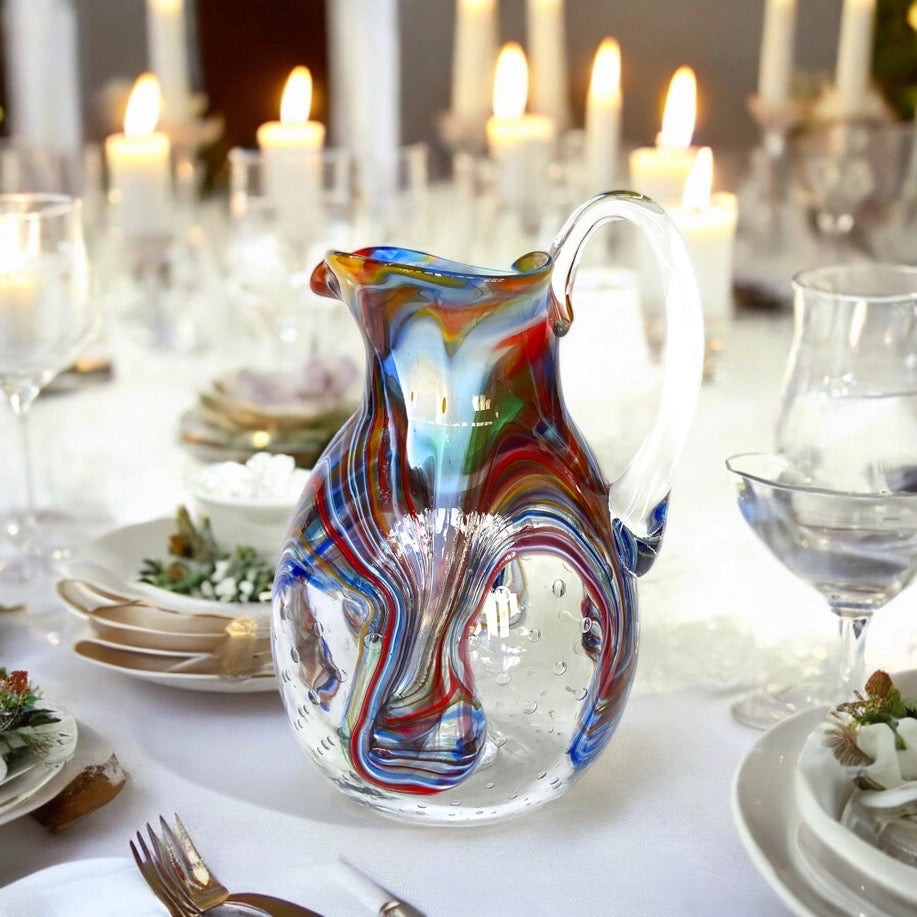 Caraffa in vetro soffiato Murano Edizione Speciale