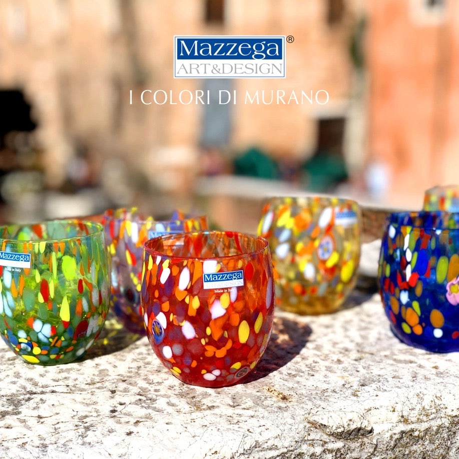 Bicchieri Acqua in Vetro Soffiato di Murano – Tesori da collezione