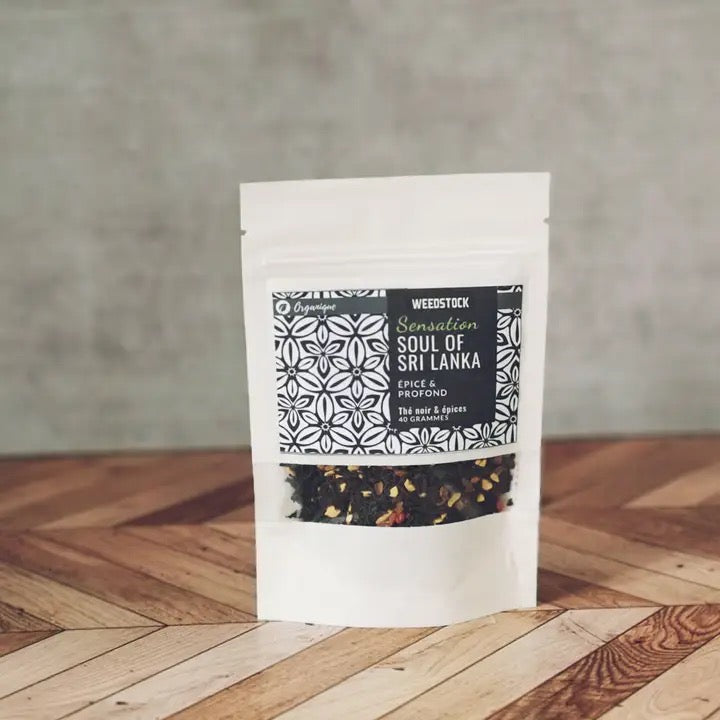 Soul of Sri Lanka - Tè Nero Ceylon Speziato (6 Pezzi) - Infusée