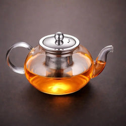 Teiera in Vetro da 800 ml con Infusore 🇮🇹